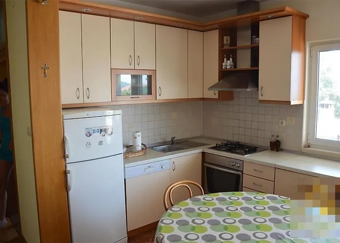 In With Sea View, Terrace, Air Conditioning, Wi-fi Апартаменты Преко